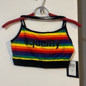Rainbow Equality Women's Bra